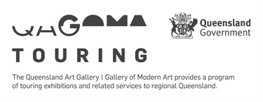 QAGOMA touring logo