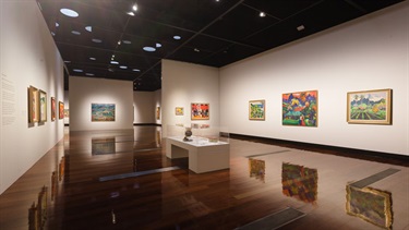 Caboolture Regional Art Gallery - Main Gallery - 76 linear metres or 360 square metres + up to 92 additional linear metres