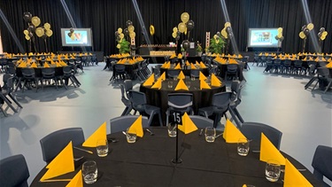 Awards Night set up