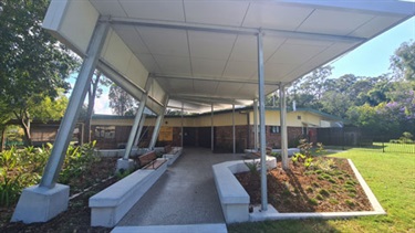 Albany Creek Community Centre - Covered entrance