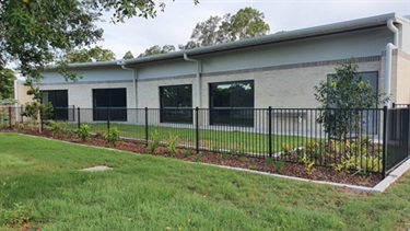 Deception Bay Community Hall - external side view