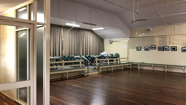 Mt Mee Public Hall - stage in main hall