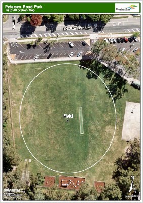 Petersen Road Sports Ground - Field allocation