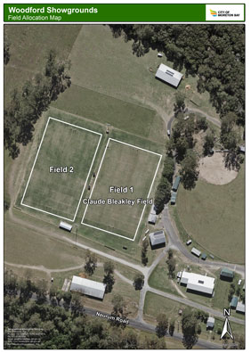 Woodford Showgrounds - Field allocation