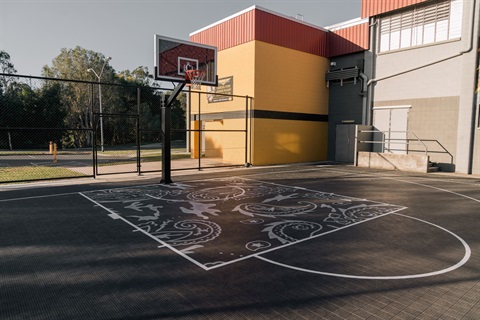 Caboolture basketball court upgrade 