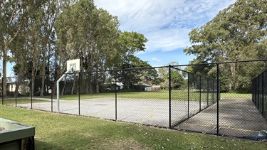 Toorbul Community Hall basketball and tennis courts