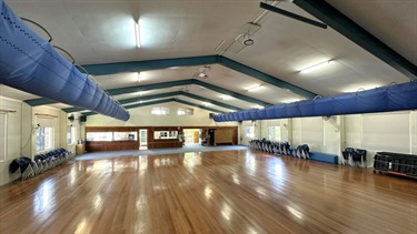 Toorbul Community Hall front stage view
