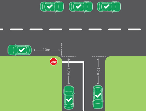 Parking intersection 2