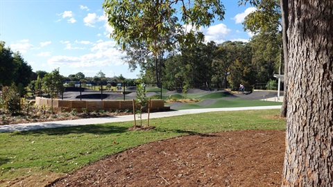 Blatchford Recreation Reserve - pump track