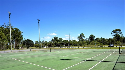 Elimbah Sports Centre - Tennis courts