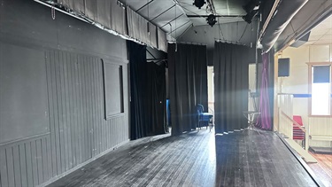 Dayboro Community Hall - Stage side view