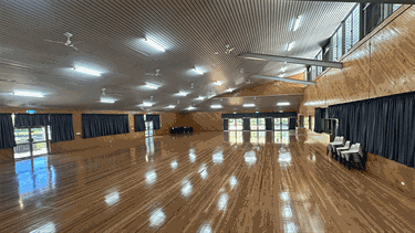 View from stage