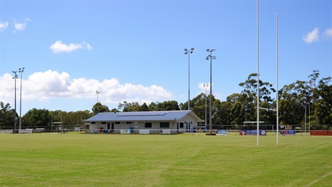 Les Hughes Sports Complex - Rugby league field