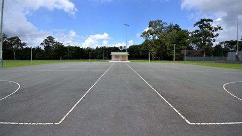 Leslie Patrick Park  - Netball courts