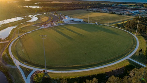 Nathan Road Sports Ground - aerial