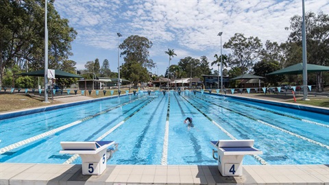 Outdoor pool at Ferny Hills Aquatic Centre