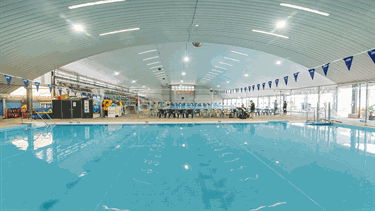 Indoor heated program swimming pool