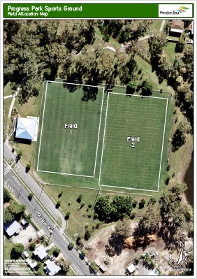 Progress Park Sports Ground - Field allocation