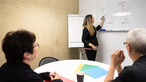 Meeting pod at Caboolture Hub