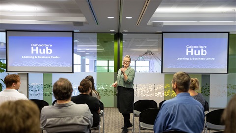 Seminar room at Caboolture Hub