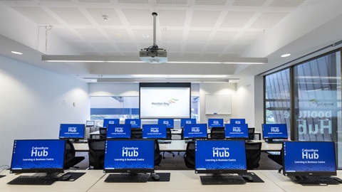 Tech room at Caboolture Hub