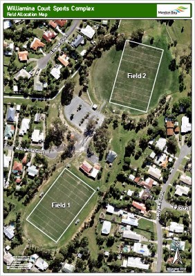 Williamina Court Sports Complex - Field allocation