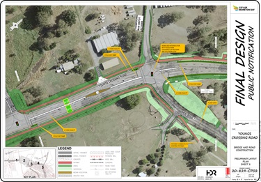 Youngs Crossing layout plan