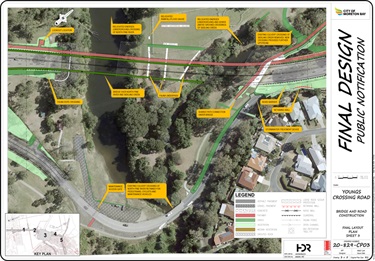 Youngs Crossing layout plan