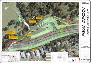 Youngs Crossing layout plan
