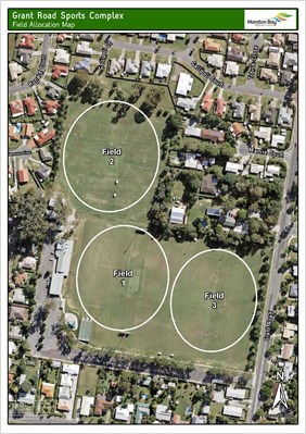 Grant Road Sports and Community Complex - Field allocation