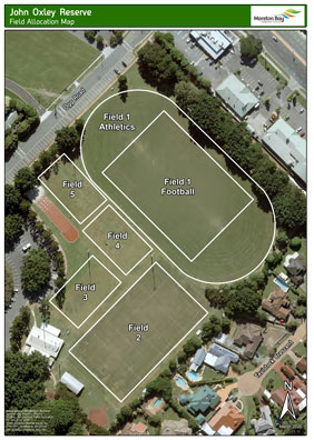 John Oxley Reserve - Field allocation