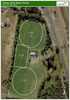 Lindsay Road Sports Ground - Field allocation