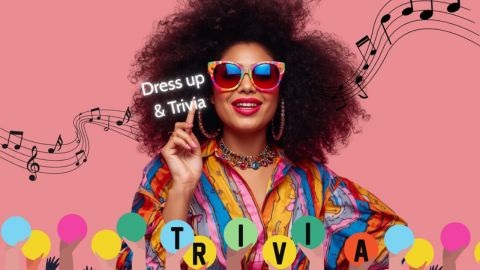 Woman wearing sunglasses and retro clothing