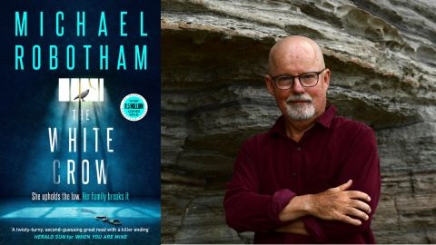 Michael Robotham headshot and book cover