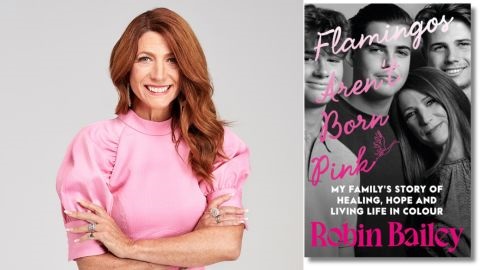 Robin Bailey headshot and book cover