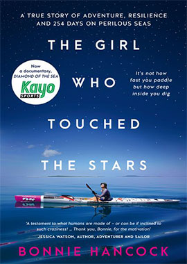 Image of the book cover The girl who touched the stars by Bonnie Hancock