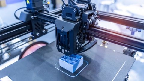 3D printer in action