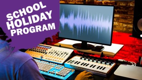 Music mixing desk