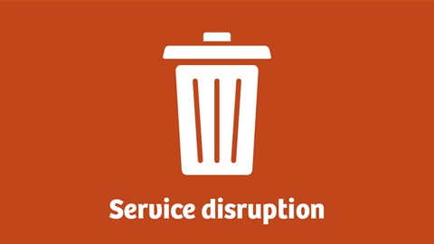 Service disruption