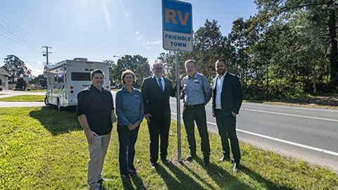Woodford RV Friendly Town