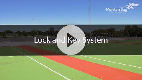 Watch the video - lock and key system