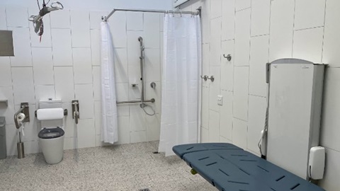 Image of a bathroom designed for peoples with disability