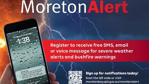 Sign up to MoretonAlert