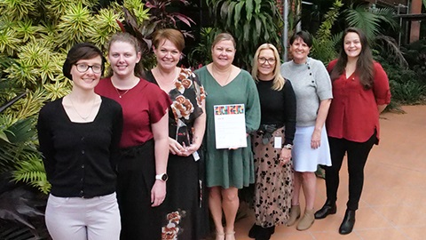 Disaster Management team with national award.jpg