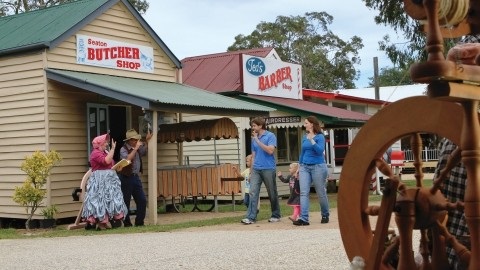 A photo of Caboolture Historical Village.