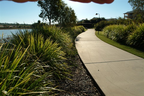 20040705 - Pathways - pathway around lake.JPG