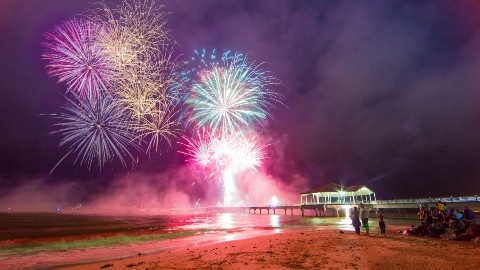 Fireworks at Redcliffe