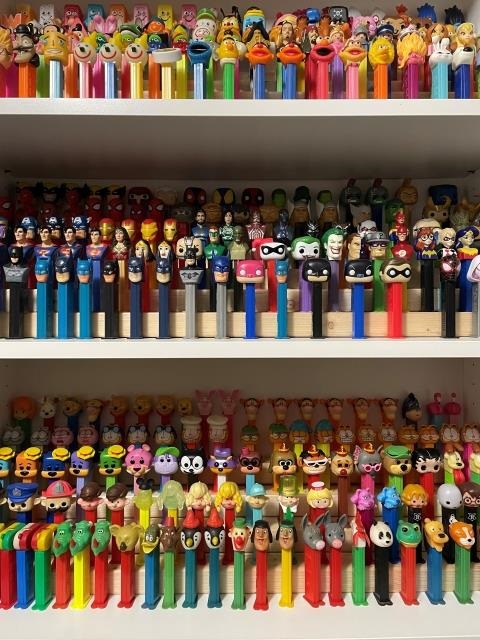 Pez dispenser collection
