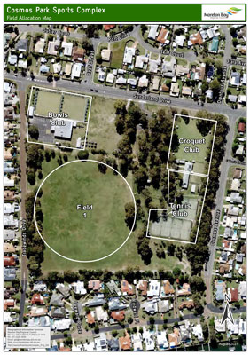 Cosmos field map