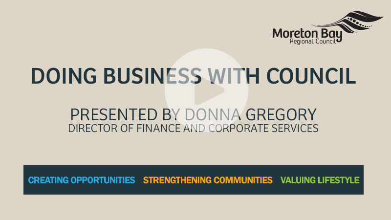 Video - Doing business with Council